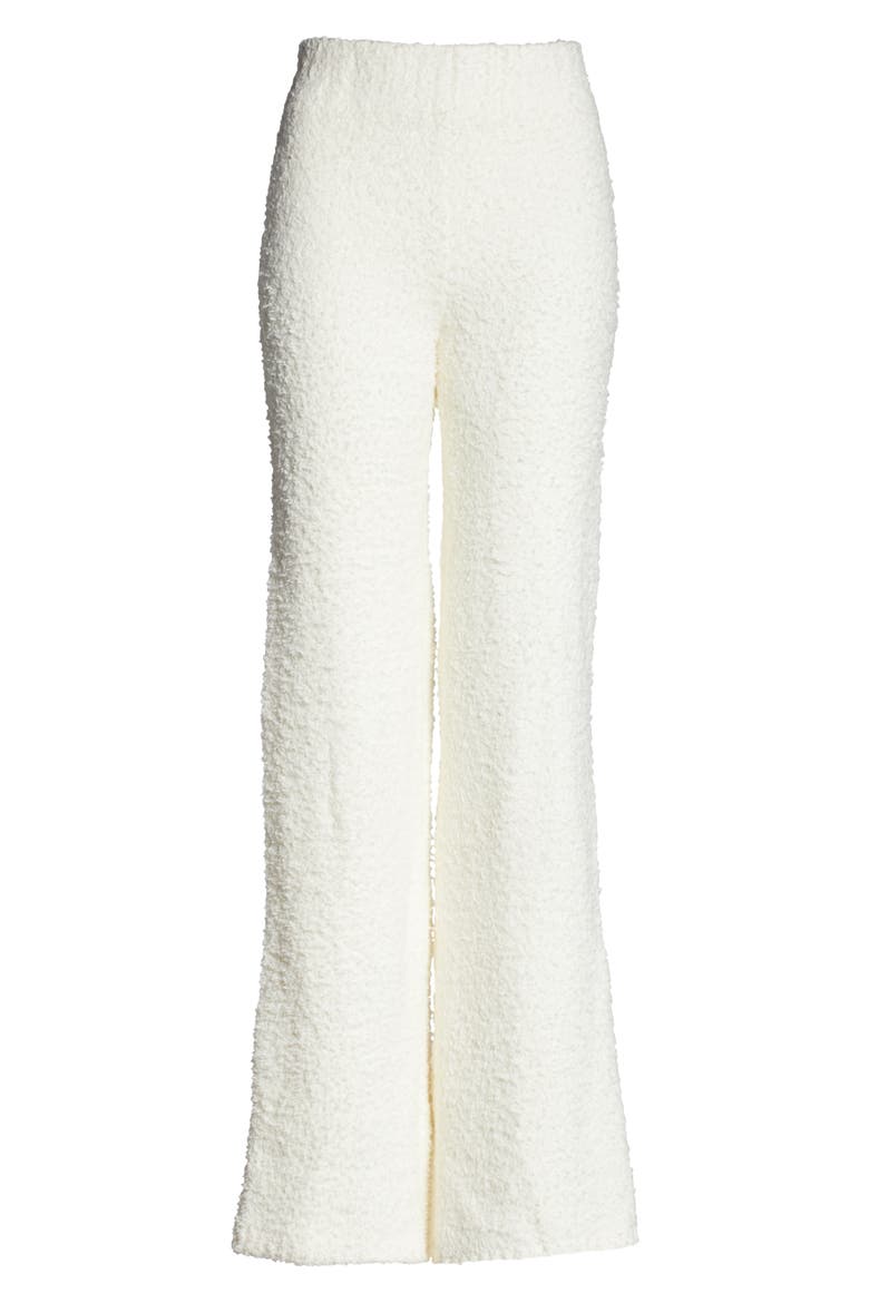 Cozy Knit Pants, Alternate, color, BONE