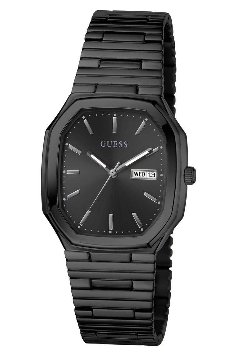 Coffee Date Bracelet Watch, 35mm, Alternate, color, BLACK