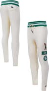 PRO STANDARD Men's Pro Standard Cream Boston Celtics Retro Classic Fleece Sweatpants