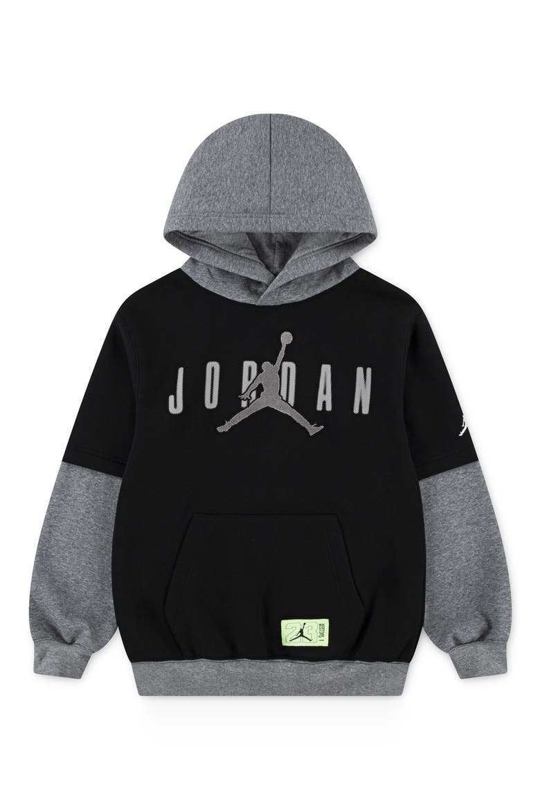 Kids' Future Flight Hoodie, Main, color, BLACK