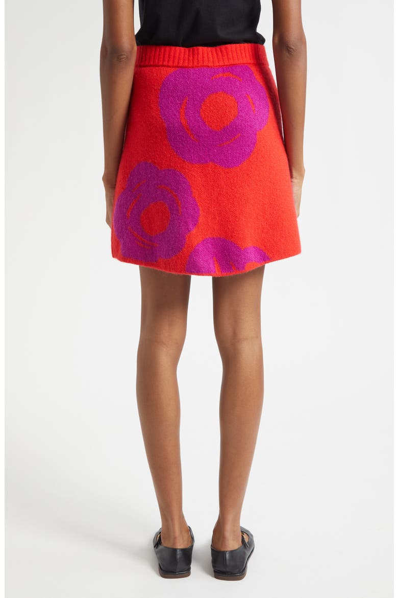 Lovea Tumma Sweater Knit Skirt, Alternate, color, RED/PURPLE