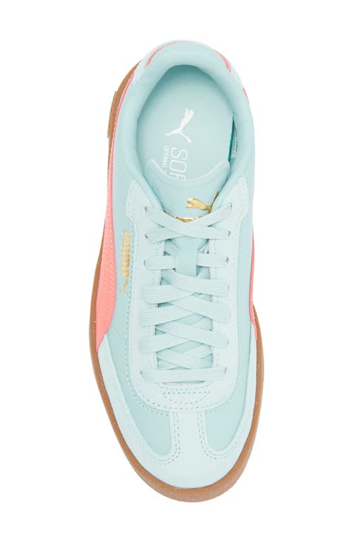 Puma Kids' Club Ii Era Sneaker In Safe Lake-peach Frost