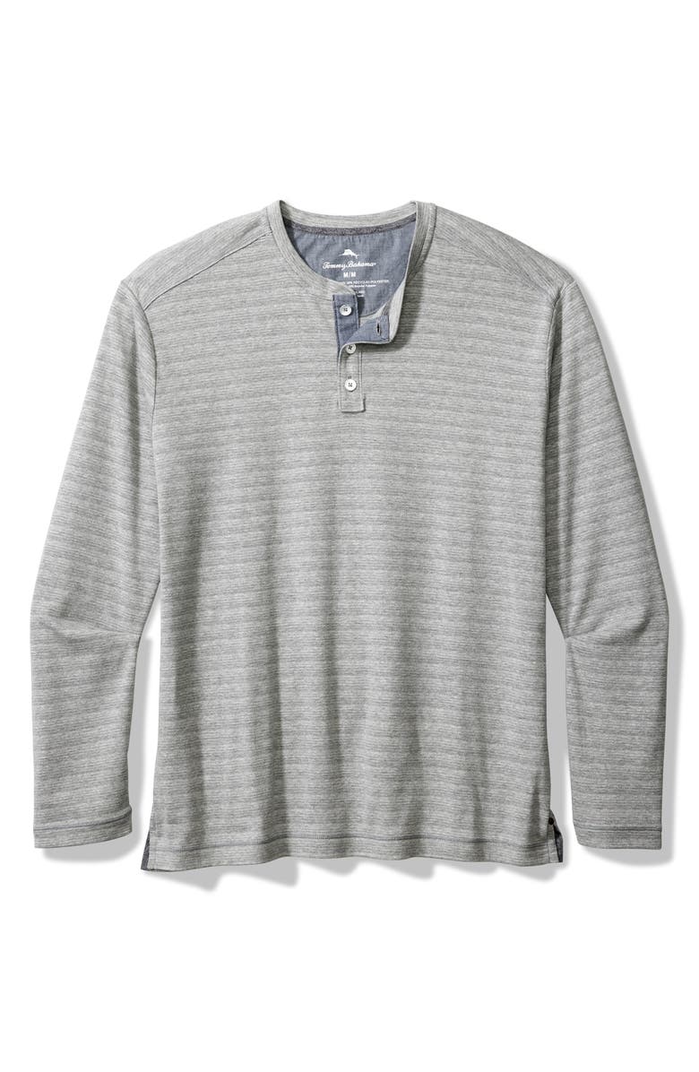Tommy Bahama Shadow Bay Stripe Long Sleeve Henley, Main, color,