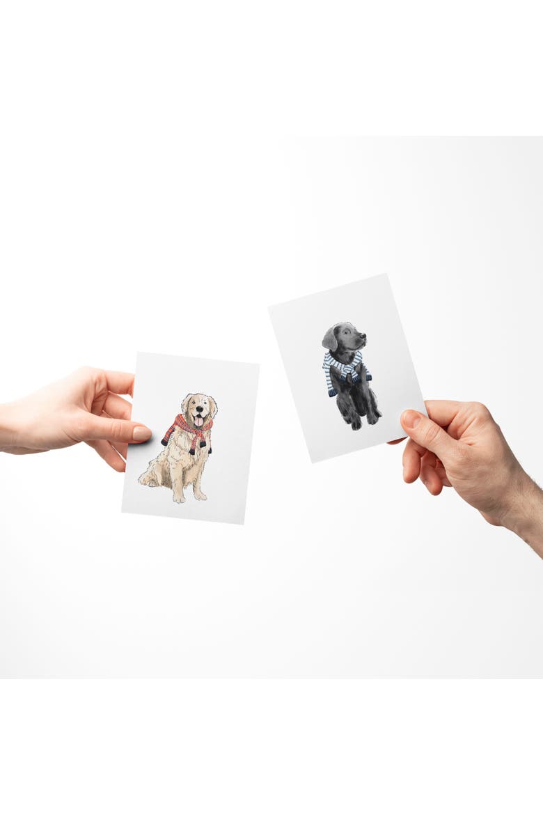 Everyday Greeting Card Pack (3ct) "Lab, Dog Walking, Retriever", Alternate, color, Multi-Pack