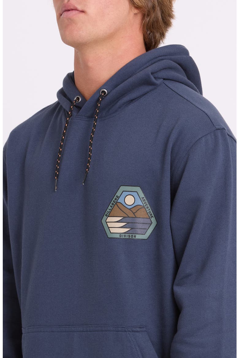 Adventure Division Compass Hoodie, Alternate, color, BLUE GRAPHITE
