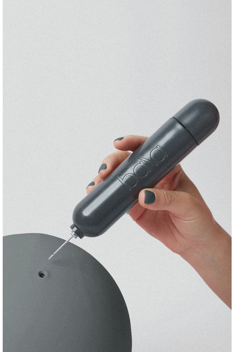 Pilates Ball, Alternate, color, Charcoal