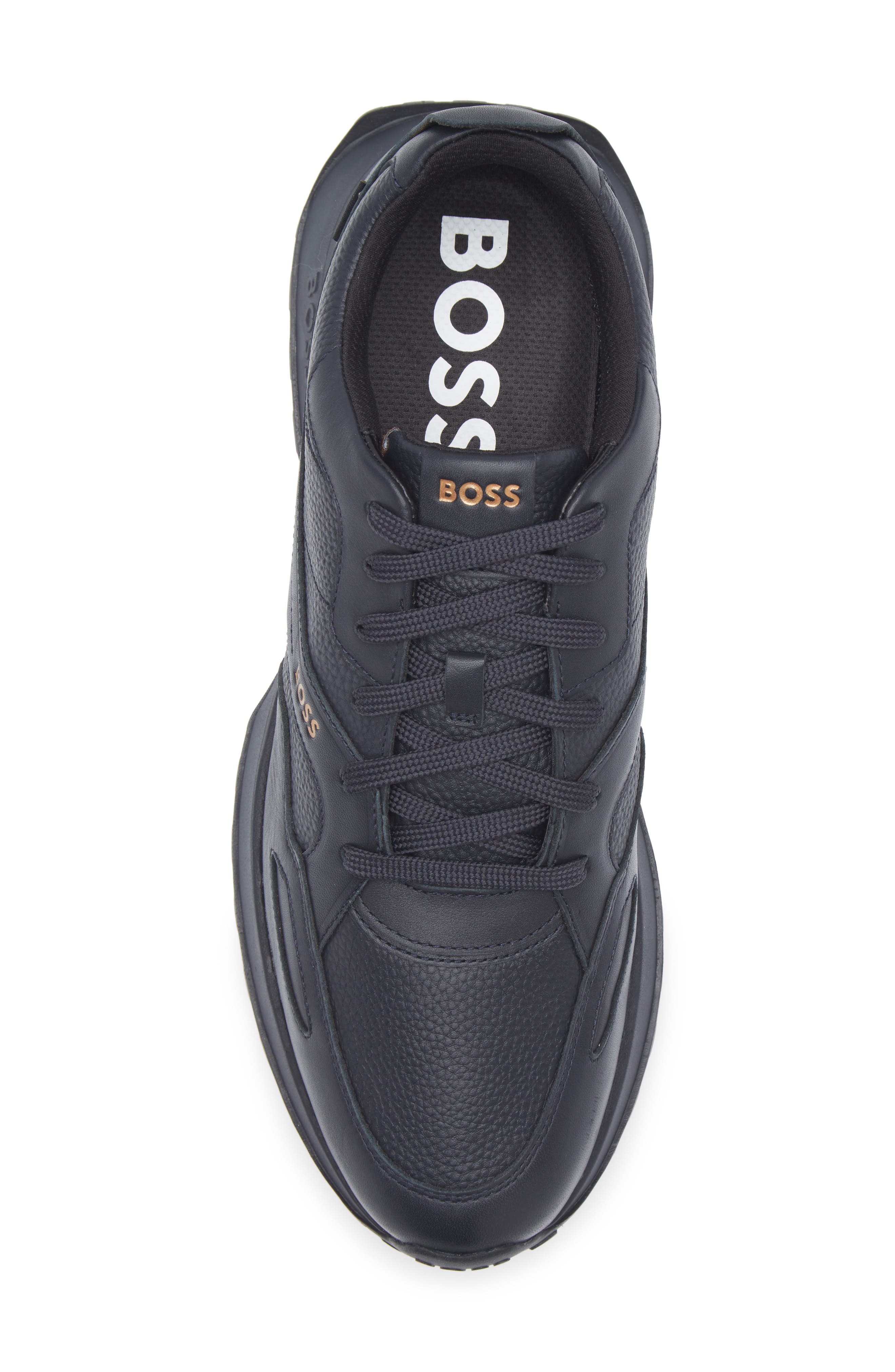 BOSS Jonah Runn Sneaker, Alternate, color, Dark Blue