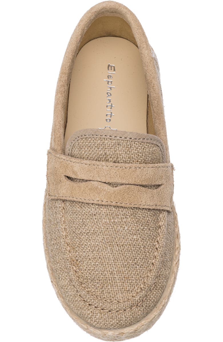 Elephantito Espadrille Penny Loafer, Alternate, color,