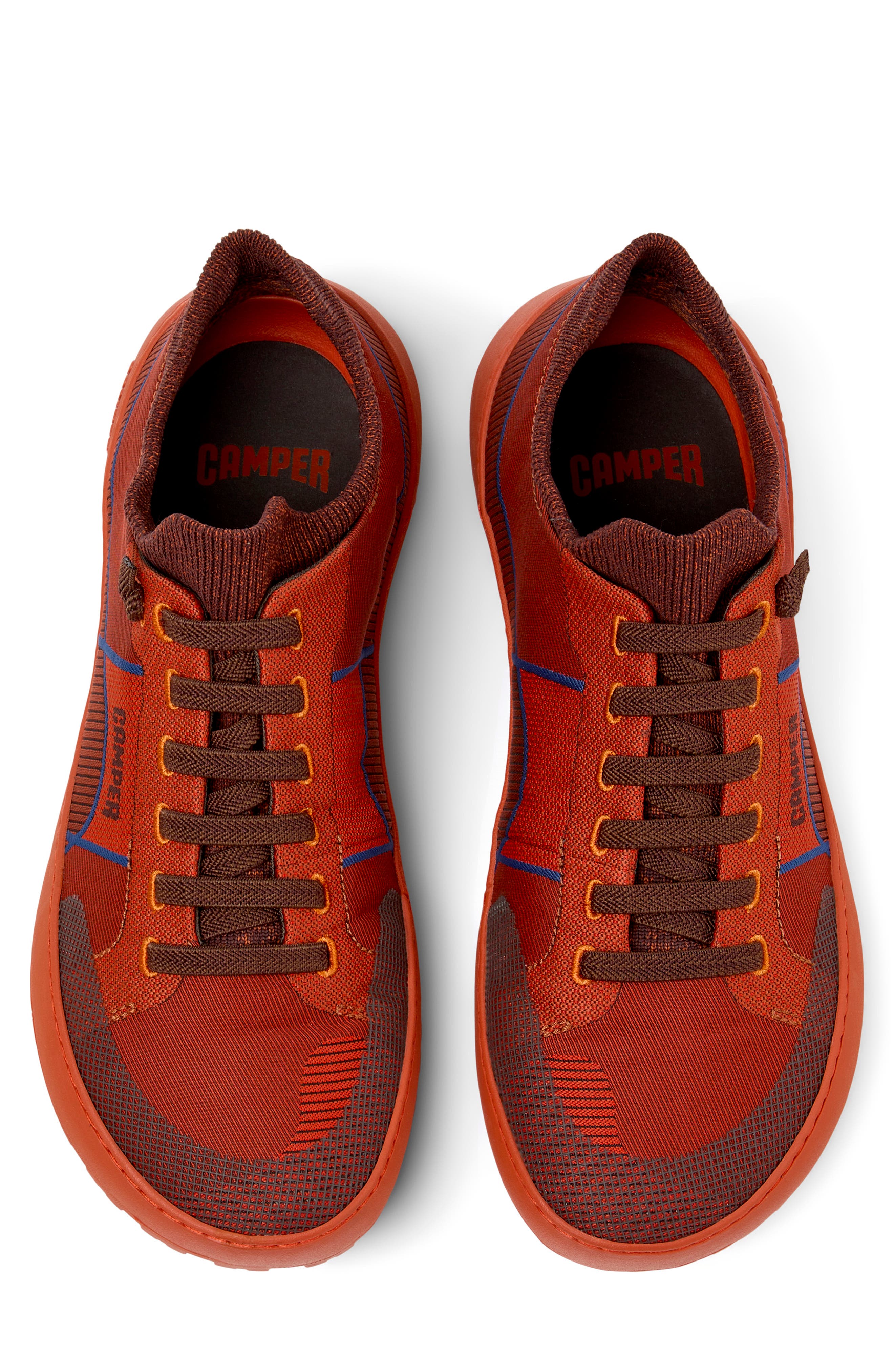 Camper Peu Serra Sneaker, Alternate, color, Orange