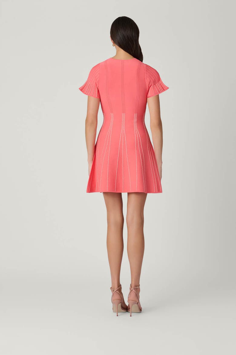 Maddy Caju Knit Dress, Alternate, color, Coral/Blush