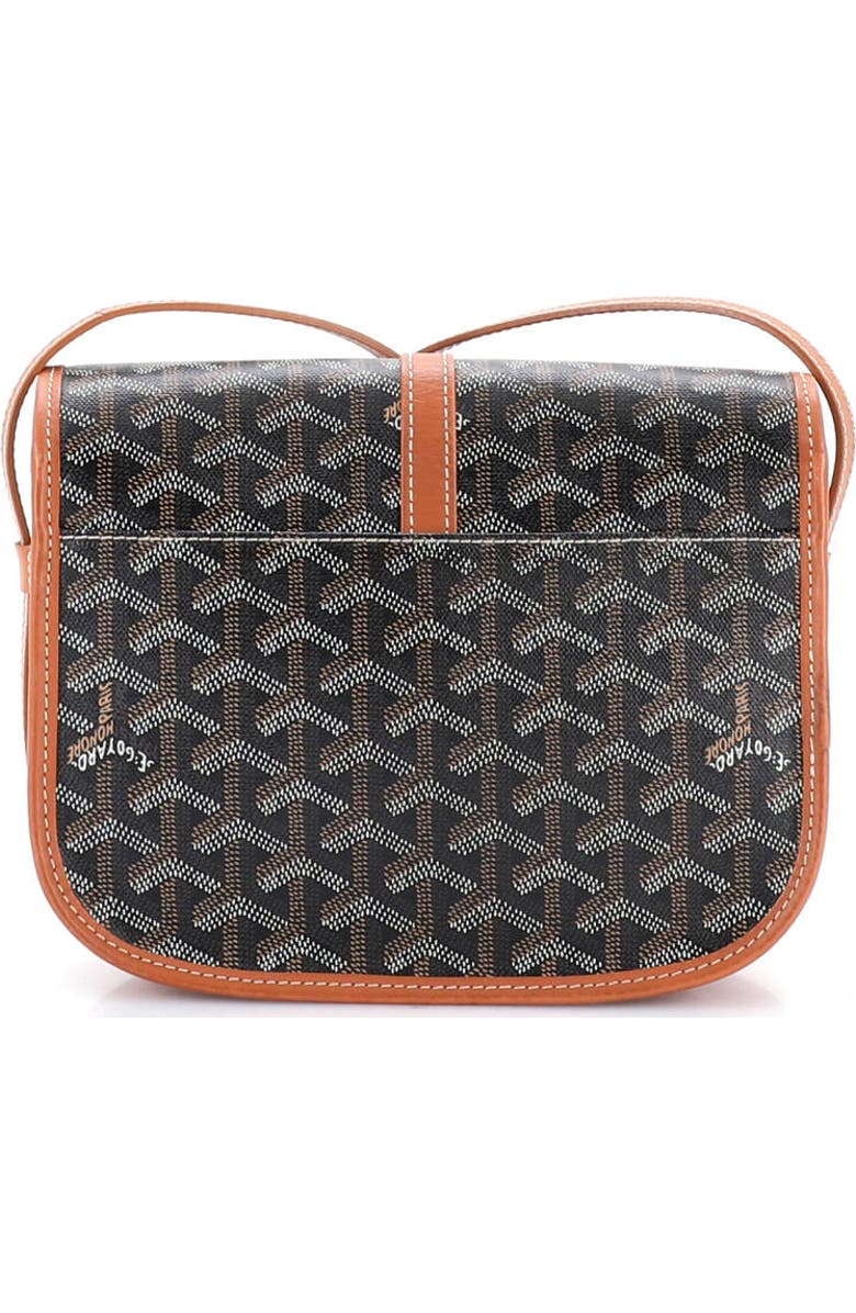 Pre-Owned Goyard Belvedere II Messenger Bag Coated Canvas PM, Alternate, color, Brown