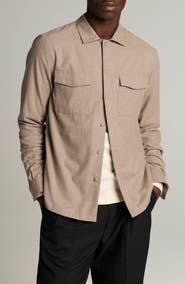 Vince Flannel Garage Long Sleeve Shirt
