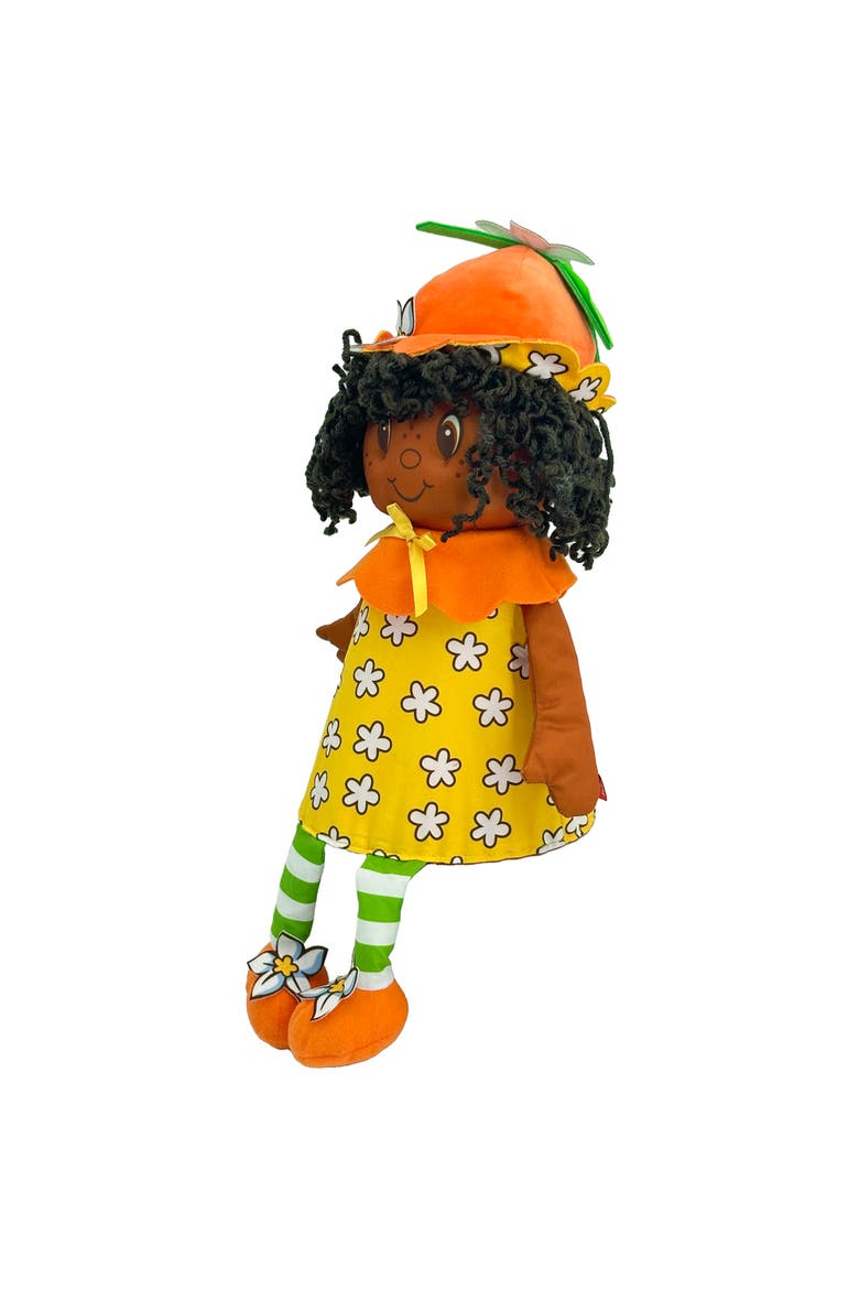 Pop n Flip 15 Inch Orange Blossom Plush Doll, Alternate, color, Orange