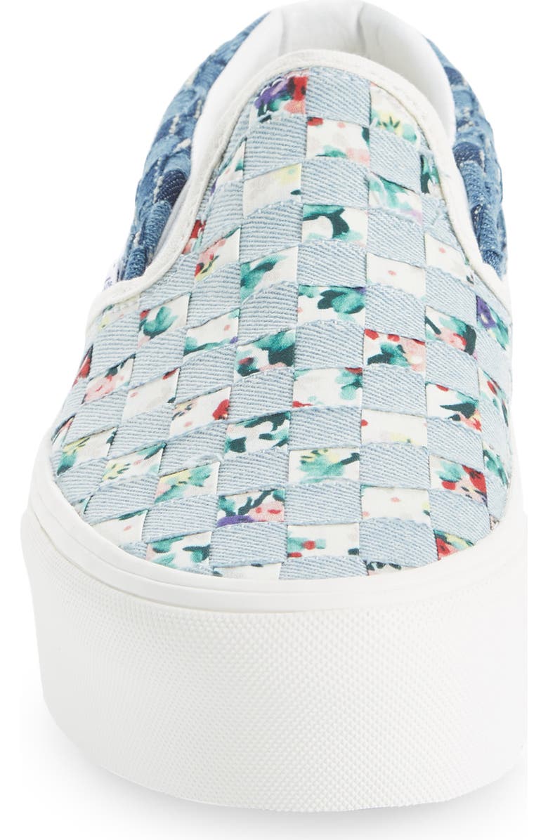 Vans Classic Slip-On Platform Sneaker, Alternate, color,