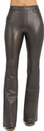 SPANX® Faux Leather Flare Leg Pull-On Pants
