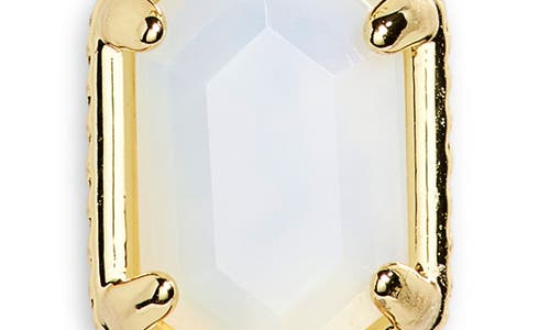 Kendra Scott Hallie Short Pendant Chain Necklace In Gold Opalite Illusion