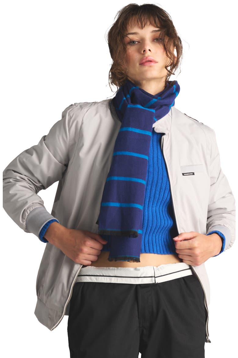Classic Iconic Racer Jacket, Main, color, Light grey