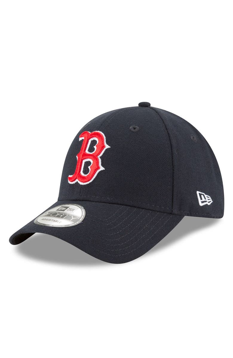 New Era Men's New Era Navy Boston Red Sox 2024 MLB World Tour: Dominican Republic Series 9FORTY Adjustable Hat, Alternate, color, Navy