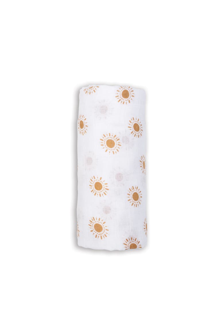 Cotton Muslin Swaddle, Main, color, Suns