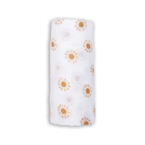 Lulujo Cotton Muslin Swaddle in Suns  product