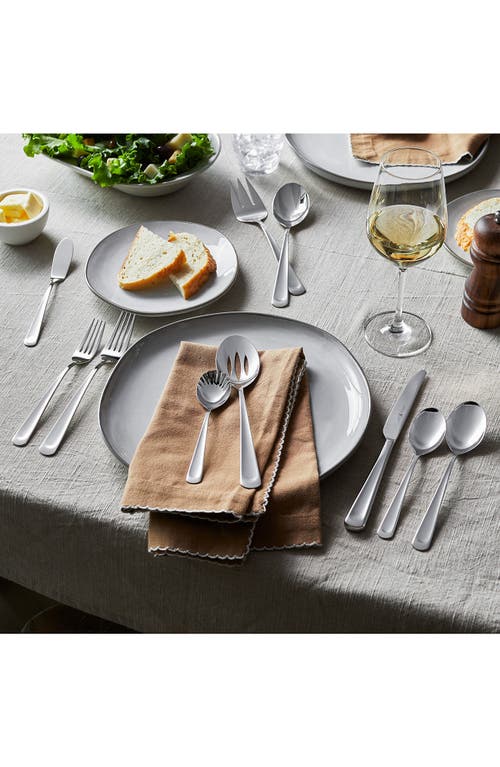 Henckels Cutlery Silvano 18/10 Stainless Steel 45-piece Flatware Set In Silver