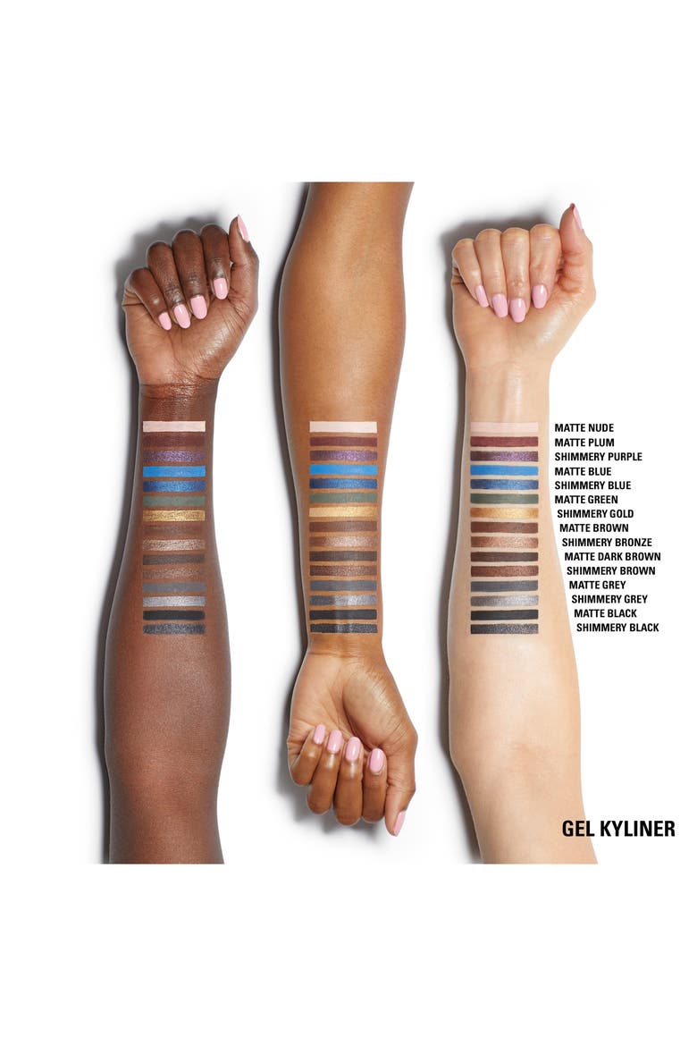 Gel Eye Pencil, Alternate, color, 003 MATTE DARK BROWN