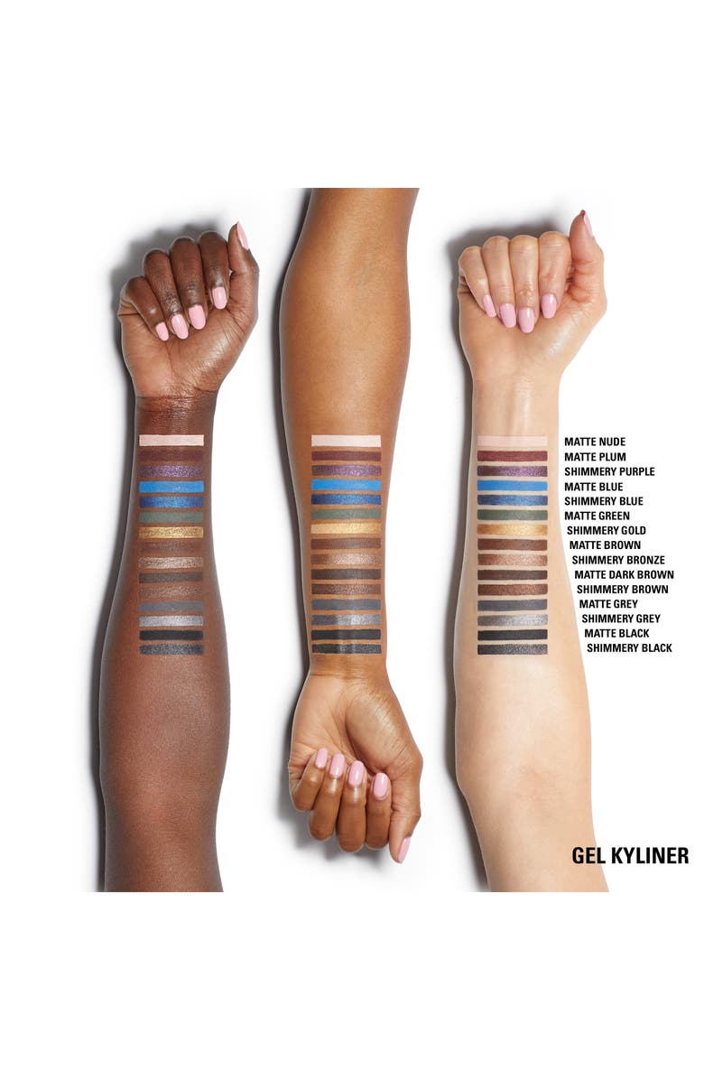 Kylie Cosmetics Gel Eye Pencil, Alternate, color, Matte Black