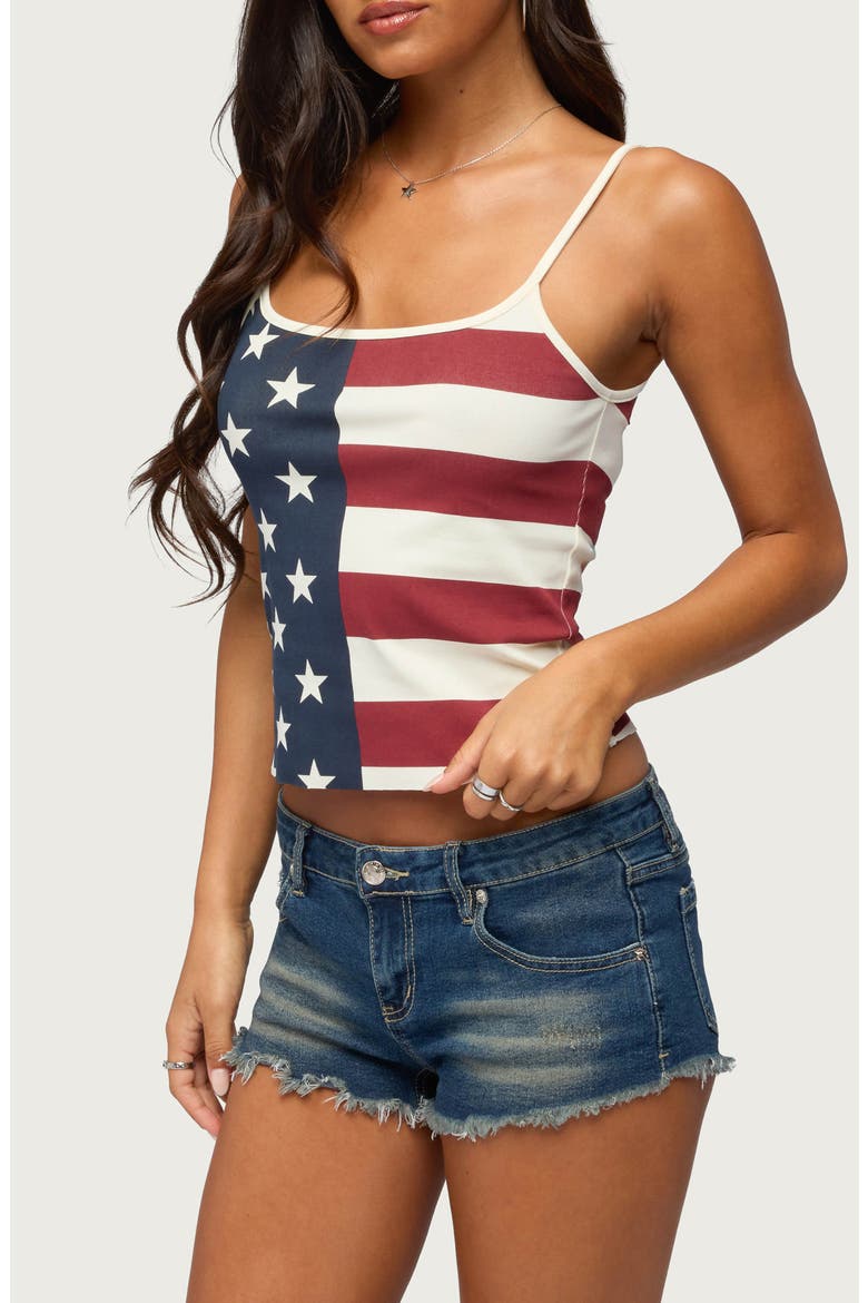USA Lover Camisole, Alternate, color, CREAM