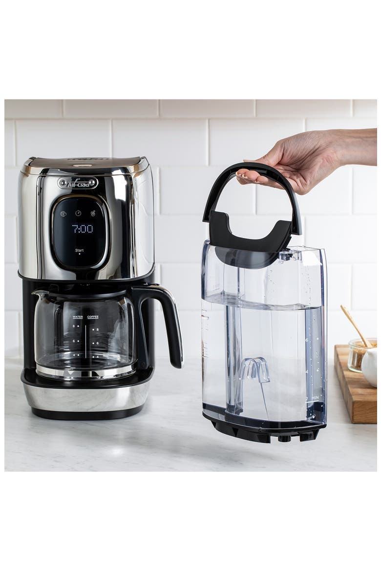 8-Cup Digital Filter Coffee Maker, Alternate, color, STAINLESS STEEL