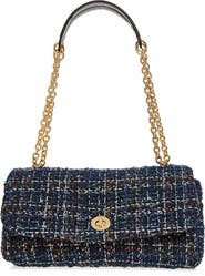 MANGO Tweed Convertible Crossbody Bag