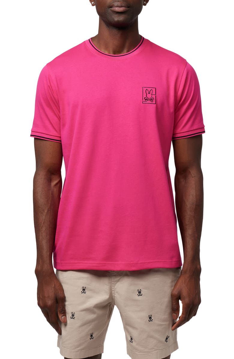 Psycho Bunny Chester Logo Embroidered T-Shirt, Main, color,