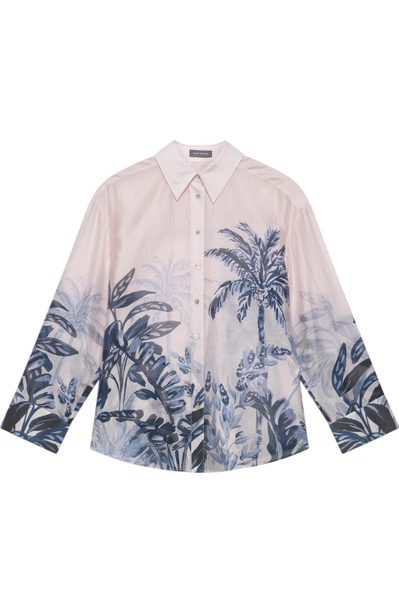 MINT VELVET Print Longline Shirt, Alternate, color,