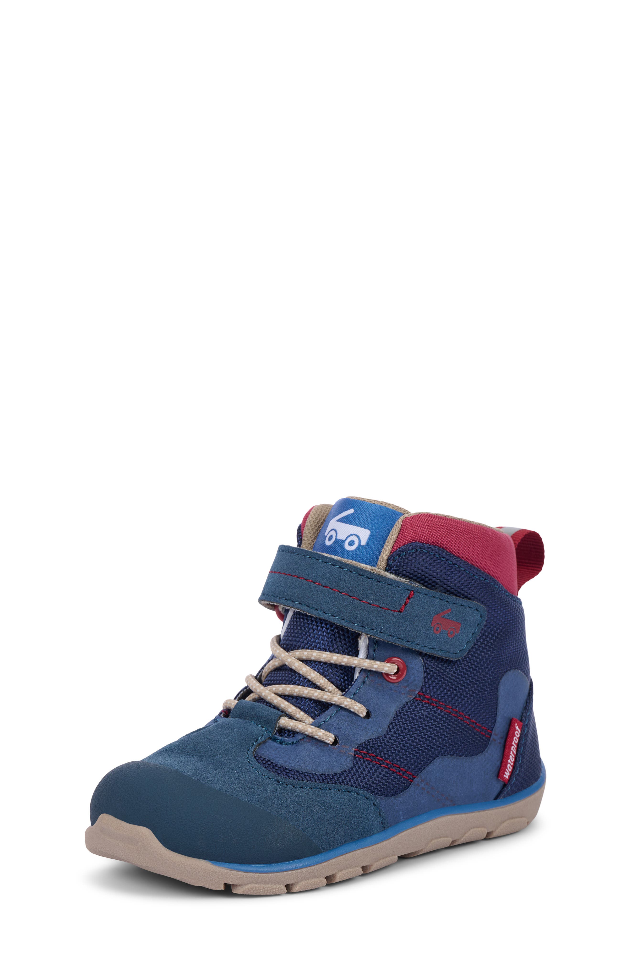 See Kai Run Kids
 Canyon Waterproof Boot, Alternate, color, Navy