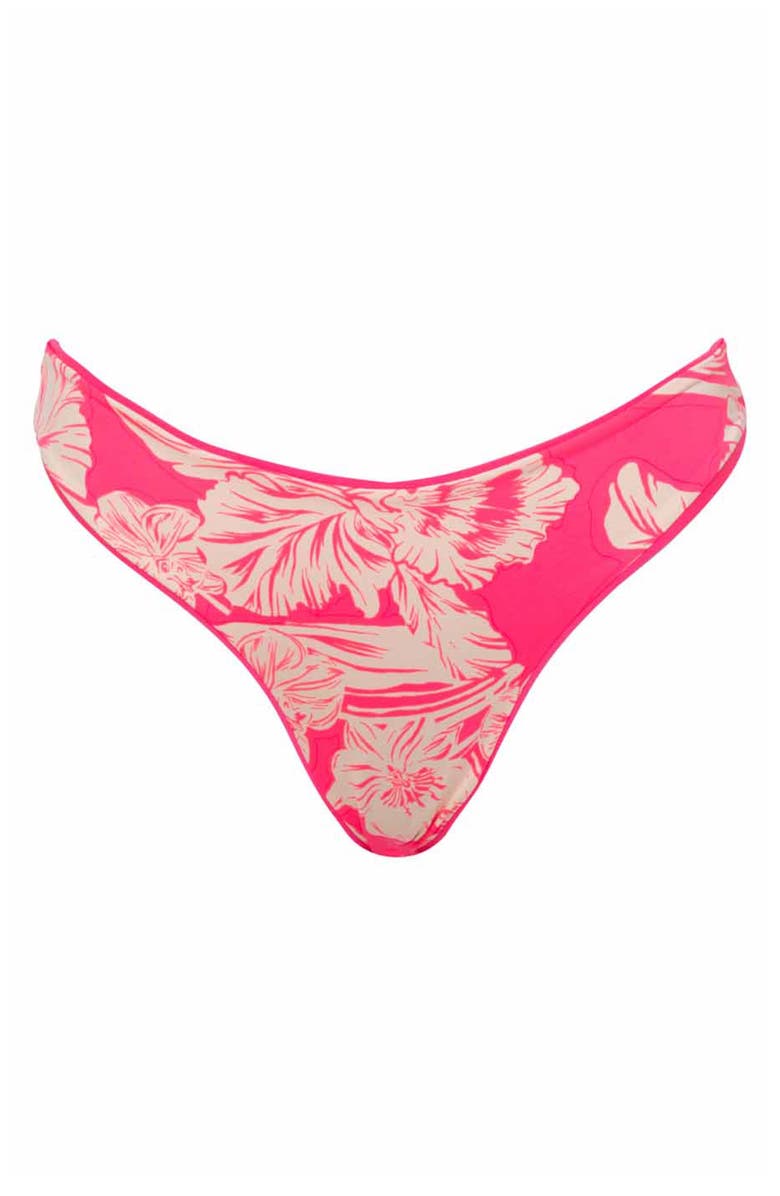 Maaji Fucshia Sublimity Reversible Bikini Bottoms, Alternate, color, 