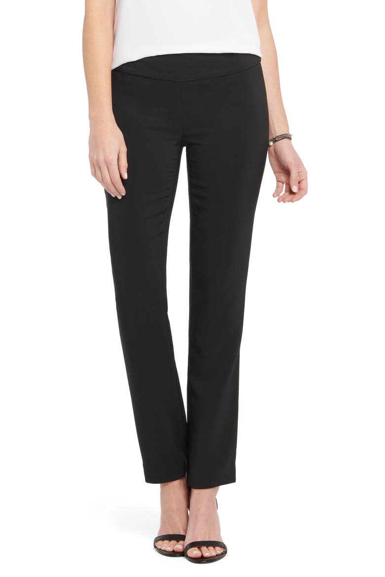 Dive In Straight Leg Pants, Main, color, BLACK ONYX