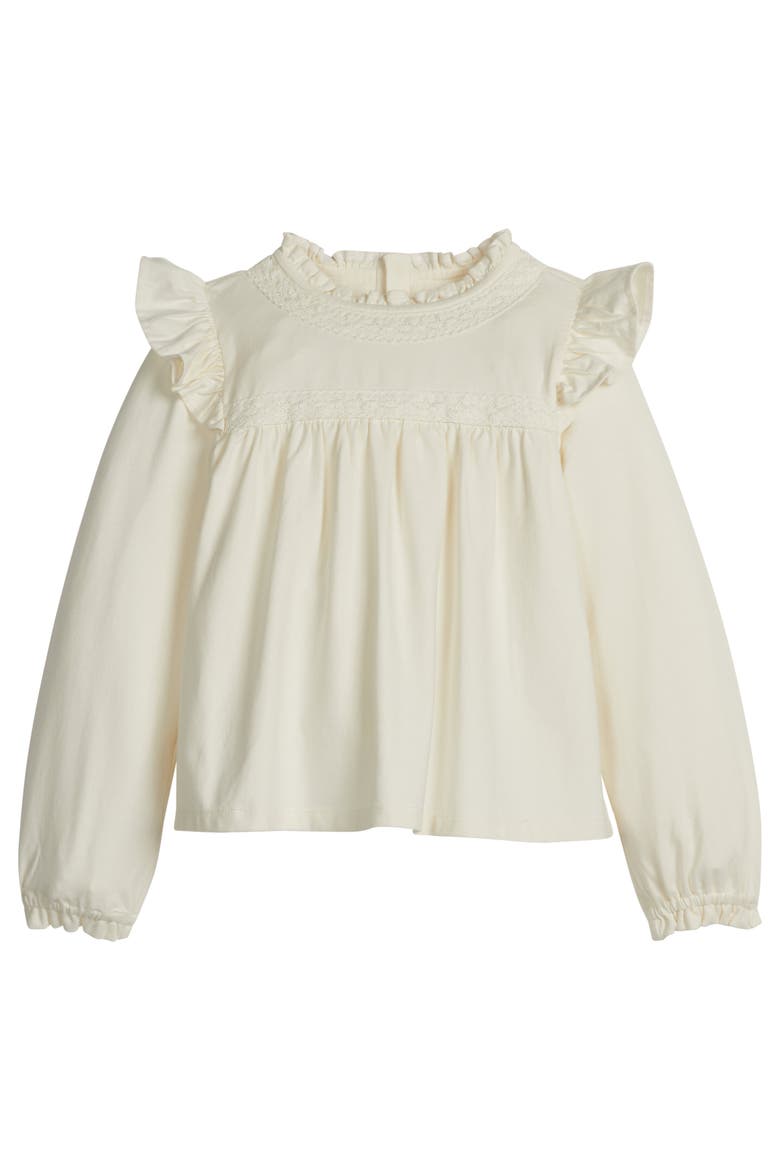Kids' Long Sleeve Shannon Blouse, Main, color, Cream