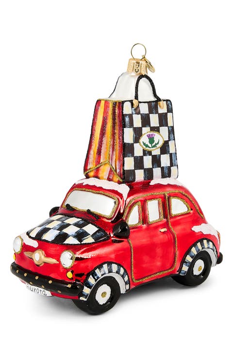 Check it Out Car Glass Ornament