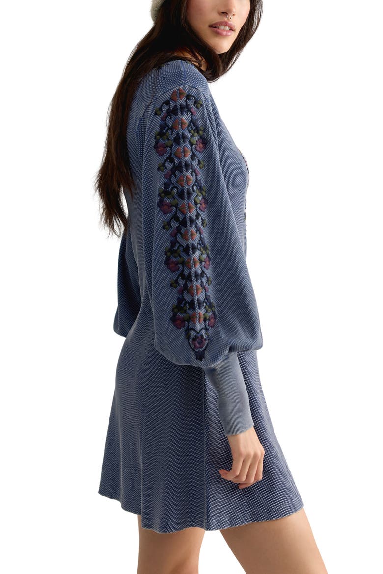 Freeze Frame Minidress, Alternate, color, STONE VALLEY