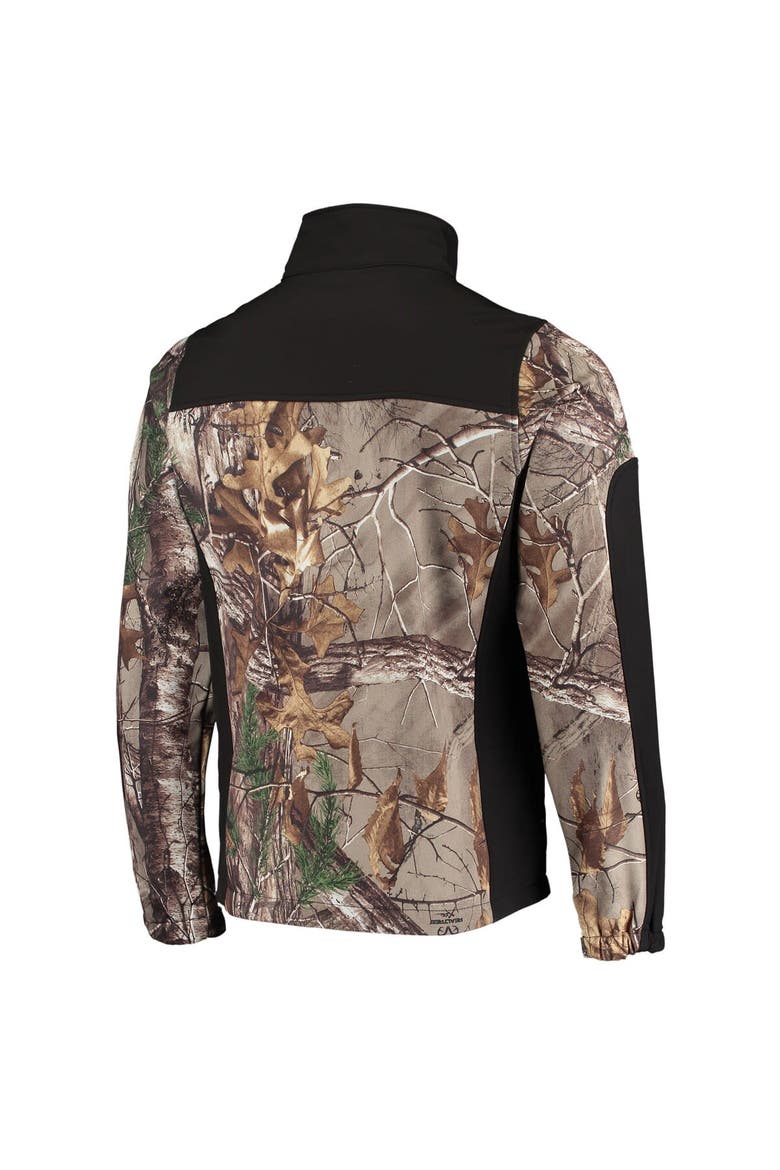 Men's Dunbrooke Realtree Camo/Black New York Giants Circle Hunter Softshell Full-Zip Jacket, Alternate, color, Realtree Camo