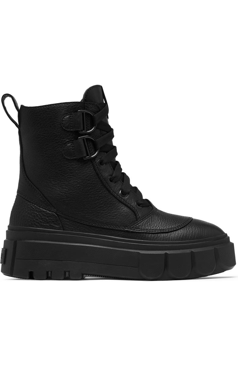 SOREL Caribou X Waterproof Leather Lace-Up Boot, Alternate, color,