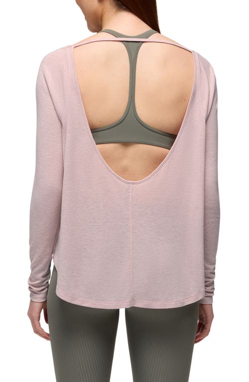 Prana New Moon Long Sleeve T-shirt In Pink