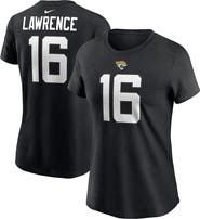 Nike Women's Nike Trevor Lawrence Black Jacksonville Jaguars Player Name & Number T-Shirt