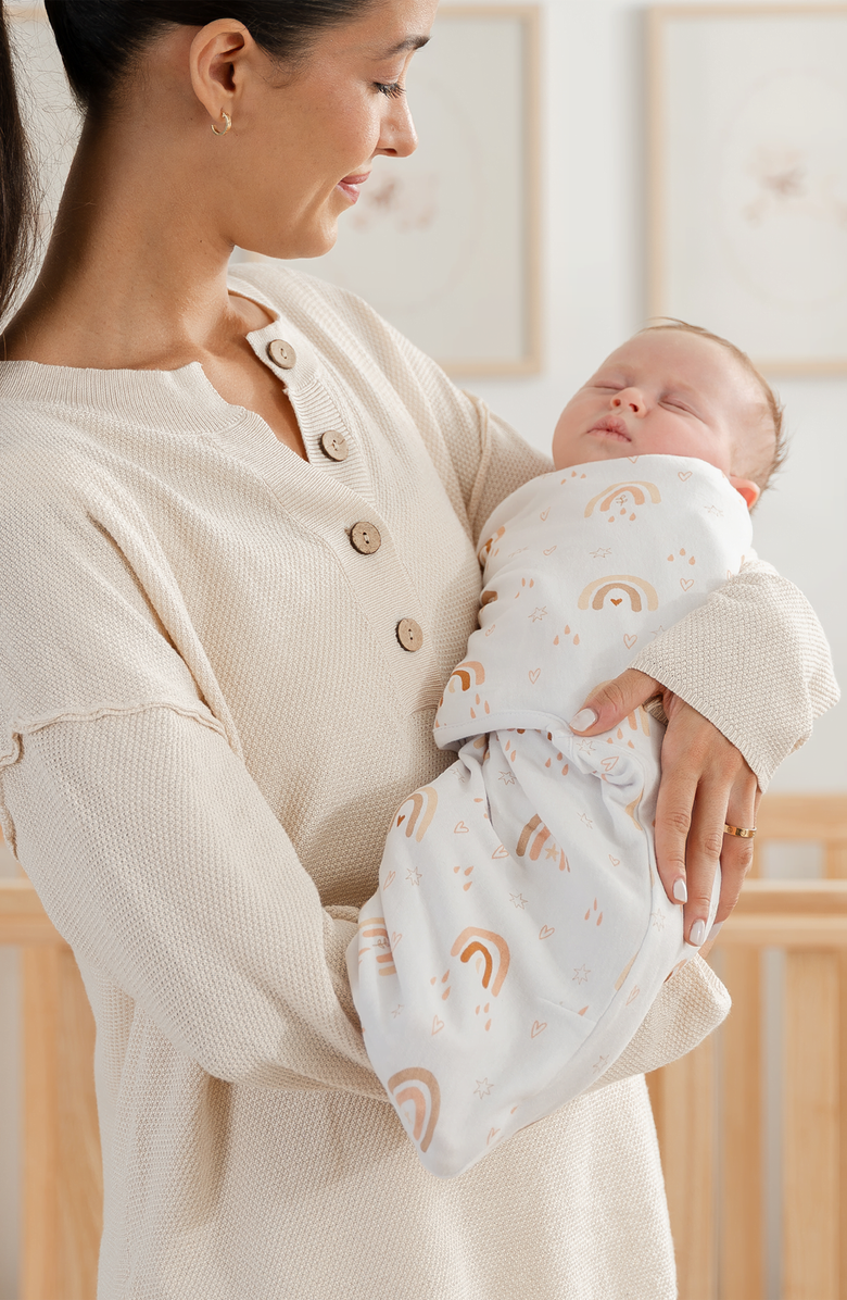 Comfy Cubs Easy Swaddle Blankets - Pack of 3, Alternate, color, Rainbow Bohemian