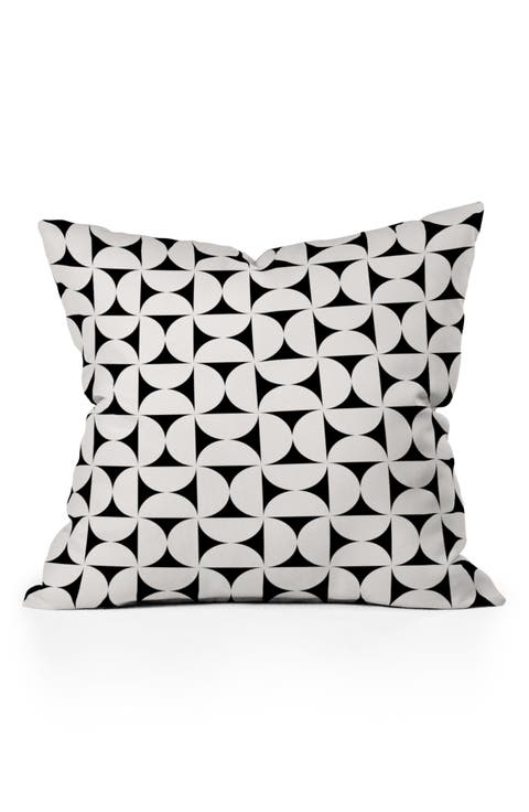 Geometric Square Throw Pillow