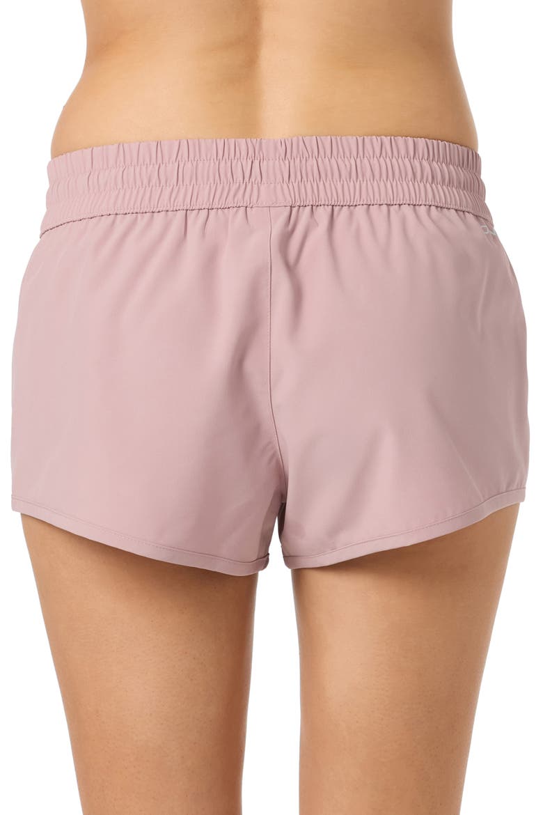 Balboa Saltwater Solids Cover-Up Shorts, Alternate, color, ORCHID