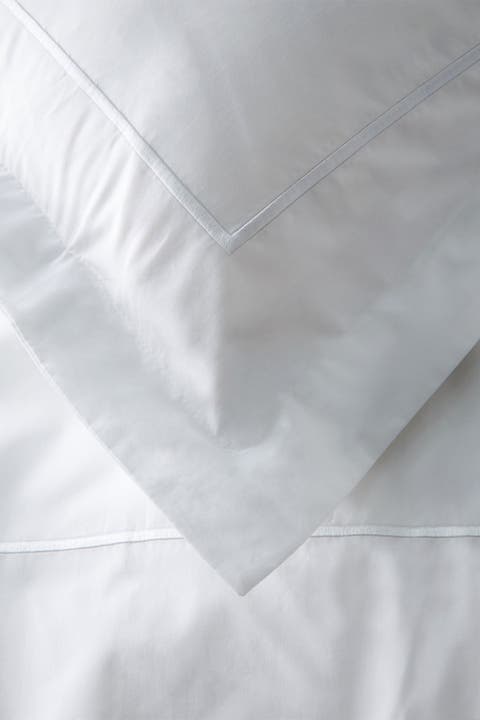 Marrow Stripe Cotton Percale Duvet Set