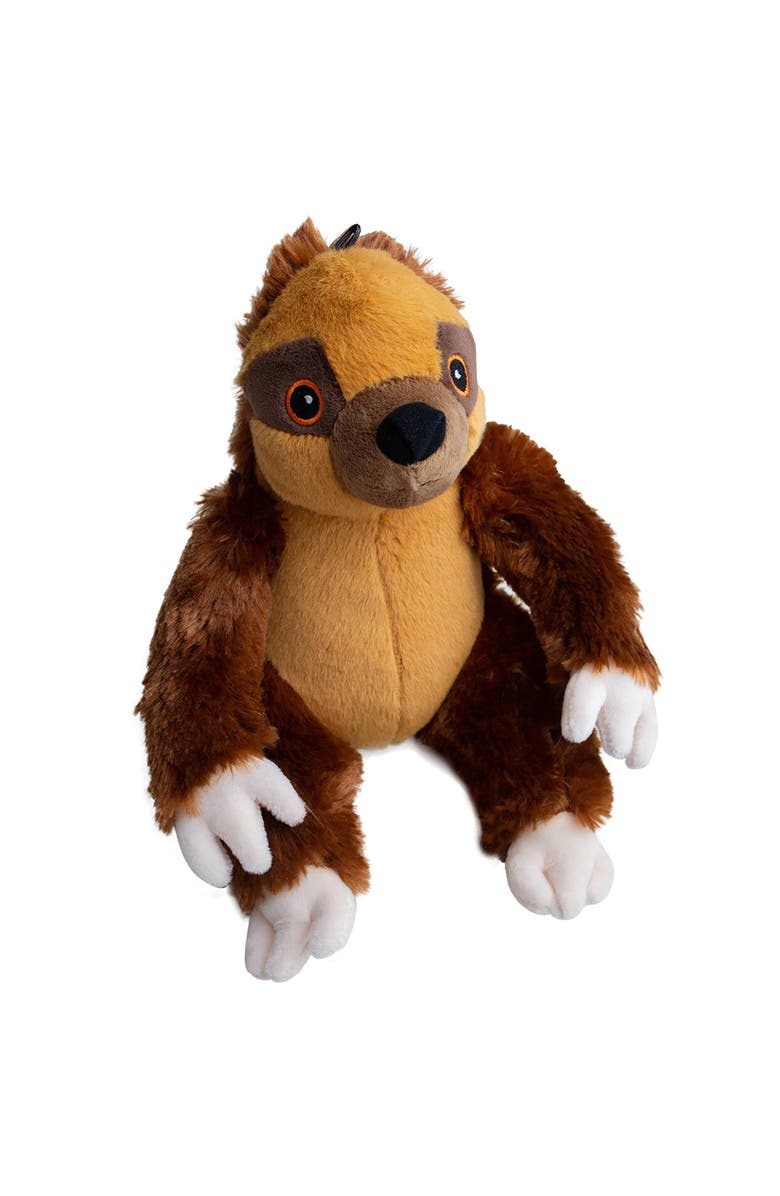 SnugArooz Plush Dog Toy, Squeaks, Main, color, Brown
