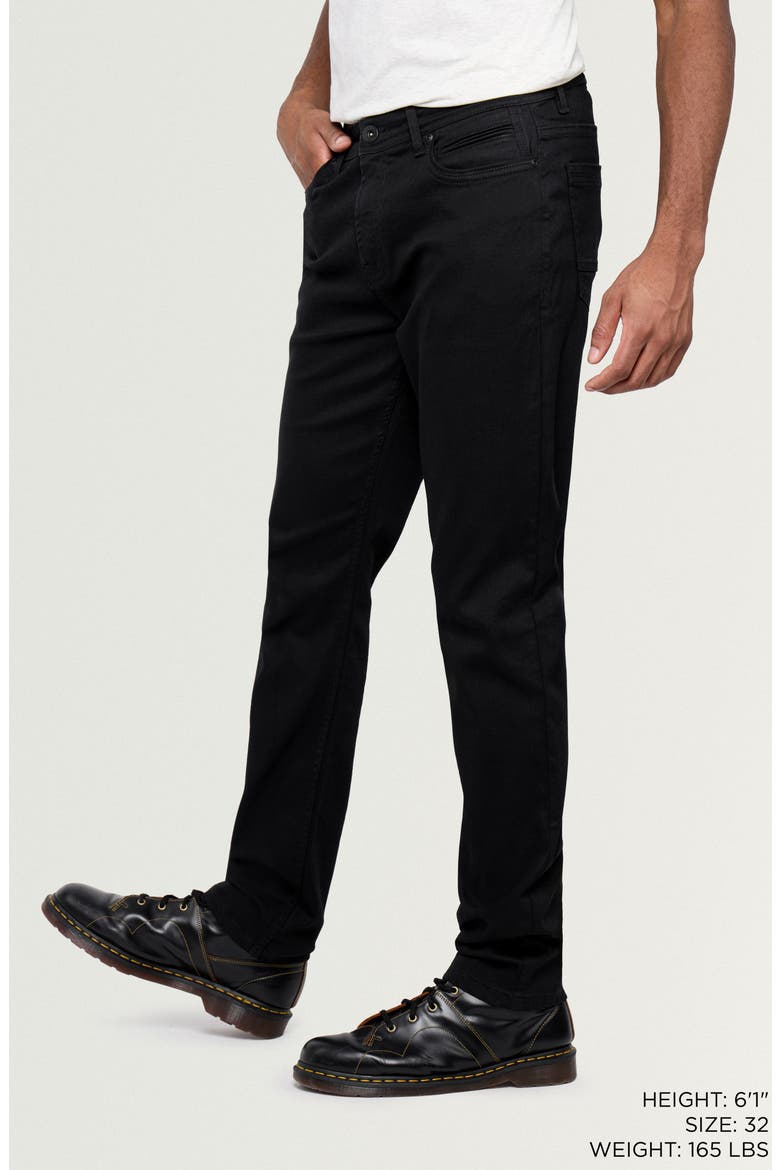 Cultura Stretch Jeans, Alternate, color, BLACK