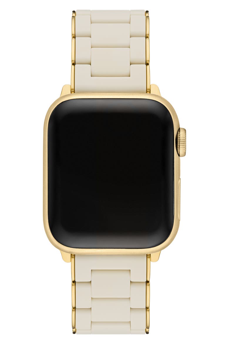 Silicone 20mm Apple Watch® Watchband, Main, color, BEIGE