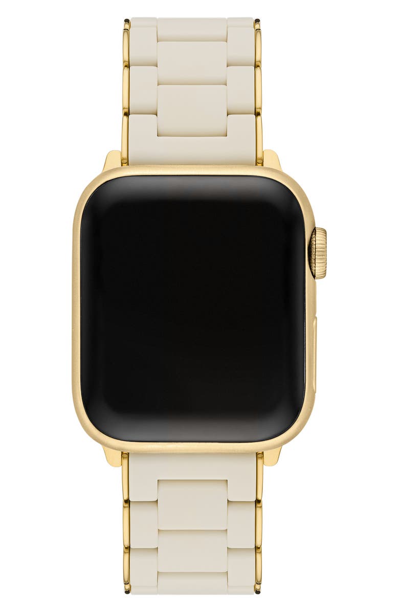 MICHELE Silicone 20mm Apple Watch<sup>®</sup> Watchband, Main, color, Sand